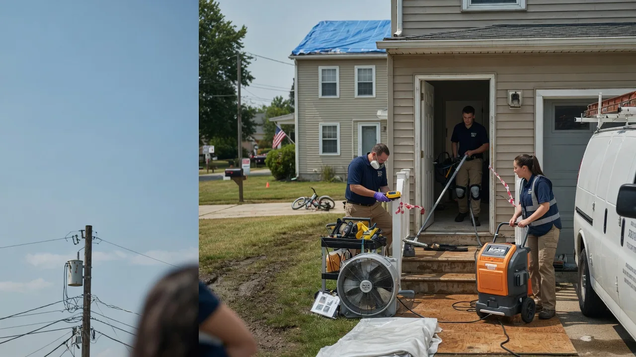 Water Damage Repair in Canaan, IN near me